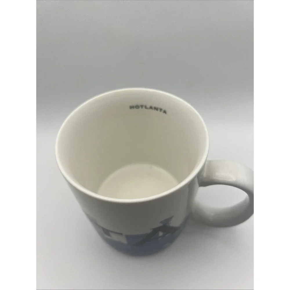2002 Starbucks ATLANTA Skyline Series One Barista Advertising Mug 18oz